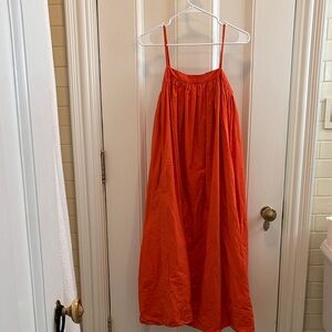 Orange Maxi Dress